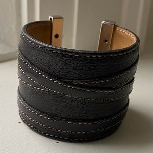 Stylish Longchanp leather cuff